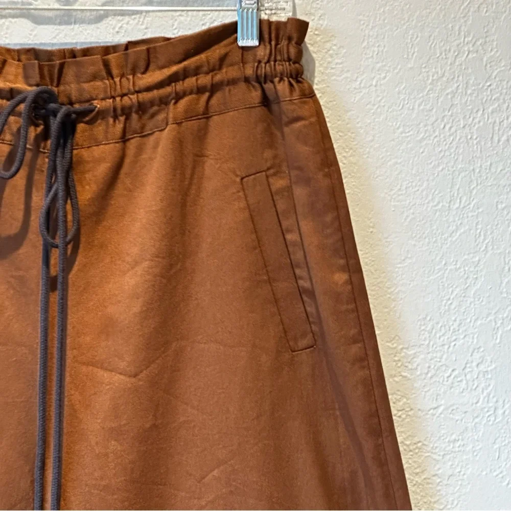 Roucha Penet Wide Leg Twill Cuffed Pant - Picture 7 of 12